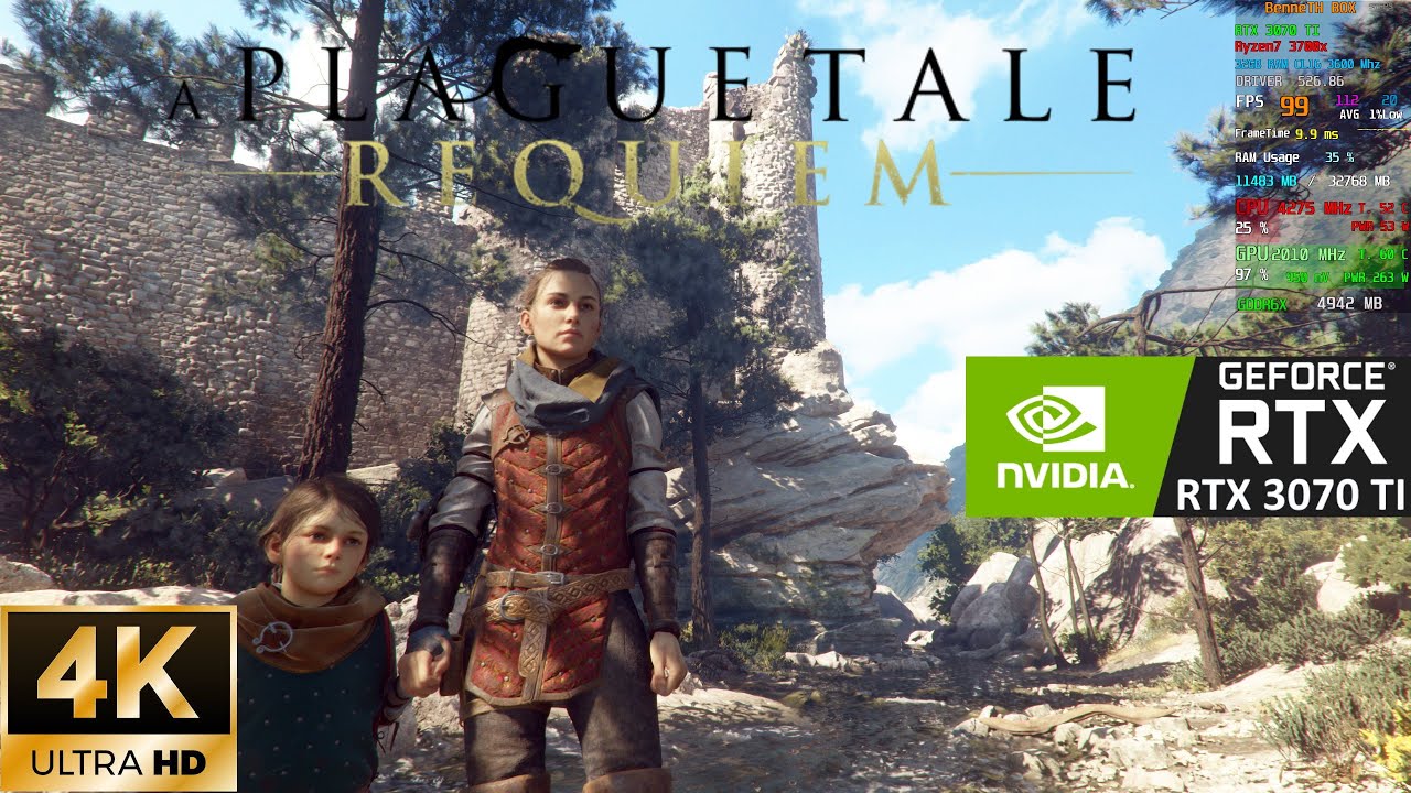 Estos son los requisitos para A Plague Tale: Requiem en PC, necesitaremos  una RTX 3070 para los recomendados