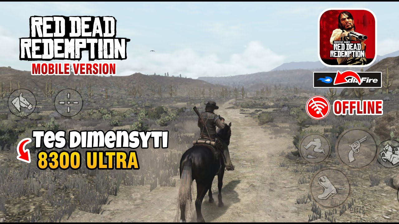 RED DEAD REDEMPTION ANDROID - RDR1 MOBILE HD GAMEPLAY 60FPS ( Mediatek dimensity 8300 ultra )