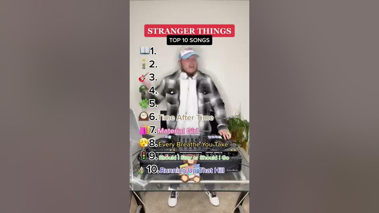 STRANGER THINGS TOP 10 SONGS