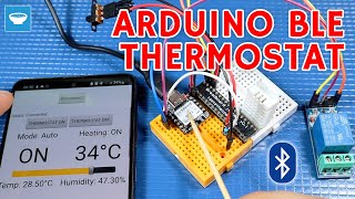 Super simple Arduino BLE Thermostat controlled with a mobile application screenshot 5