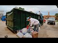 College move out dumpster diving day three sealed food  dorm room supplies