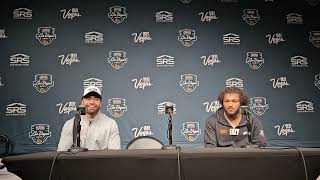 ‎@APaSwECit  #uscfootball LB Easton Mascarenas-Arnold, S Akili Arnold 35-31 win SRS Las Vegas Bowl