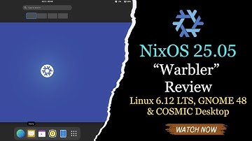 NixOS 25.05 “Warbler” Review: Linux 6.12 LTS, GNOME 48 & COSMIC Desktop