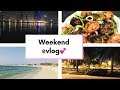 Weekend vlog_Al Mamzar Park_BBQ_private beach_chicken recipe _farzaa thecraftgirl