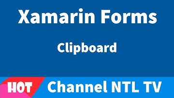 Xamarin.Essentials Clipboard