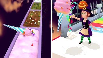 Sweet Candy Roll All Android IOS Levels walkthrough Gameplay lvl 4-6