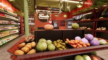 Mercearia e Hortifruti - Projeto 3D