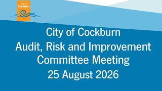 Audit, Risk and Improvement Committee Meeting, 25 August 2026
