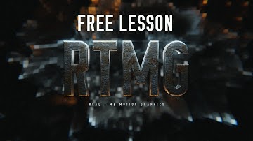 RTMG Free Lesson: 304 - Animating Deformation