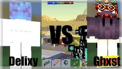 1v1 With Ghxst On Nuke City - Pixel Gun 3D