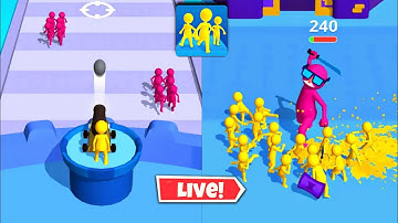 Join Clash 3D Gameplay Walkthrough (Level 1-13) All Skins Unlocked