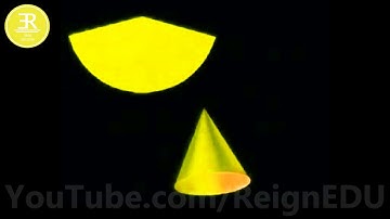 Development of Cone and Cylinder from center - #ReignEdu Animation Series #ED5