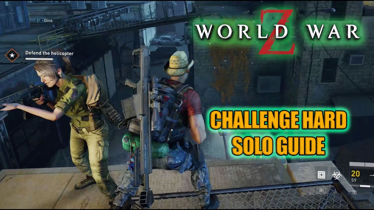 World War Z | Challenge Hard | Optimal Class Guide | Special forces | Shaky Hands | Empty Pockets