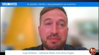 In azione contro l’inquinamento da una plastic