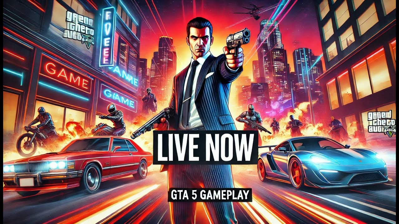 "🔥 LIVE: GTA 5 Chaos & Mayhem in Los Santos! 🔥" - YouTube