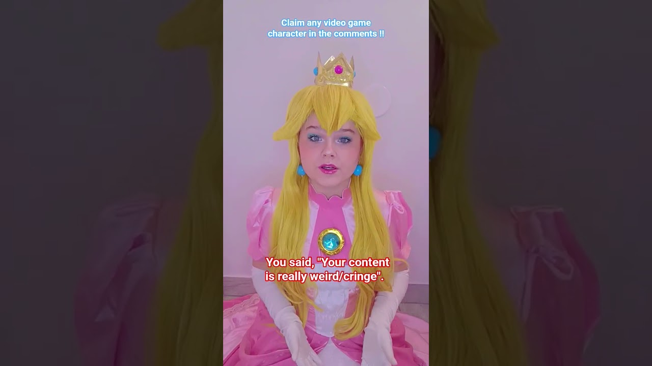 ☆ #cosplay #trending #viral #relatable #boost #fyp #shorts #mario #princesspeach #shorts #blowup