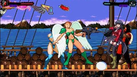 MUGEN Request: Lucifer & Ermac MK1 Vs Michelle Heart & Kitana
