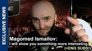 Magomed Ismailov after M-1 Challenge 43, Магомед Исмаилов: Соперник очень хорошо держит удар