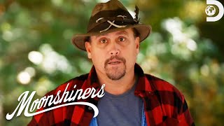 How Mike and Jerry Outsmart the Competition With Orange Moonshine | Moonshiners | Discovery