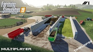 Silage | Felsbrunn | Multiplayer Farming Simulator 19 | Episode 1