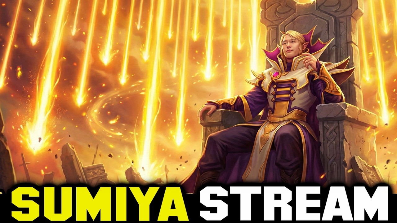 How Many Sunstrike Kill in this Game? Sumiya Invoker Stream Moments 5379