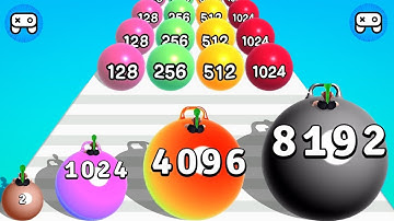 Marble Run, Ball Run 2048... All Level Gameplay Android iOS | Top Tiktok Gameplay Videos 🎯