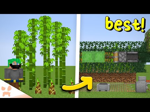 Must Have Minecraft Farms: Bamboo Farms