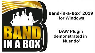 Band-in-a-Box® VST DAW Plugin for Windows®, demonstrated in Nuendo® screenshot 5
