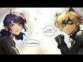 I'm Ladybug 🩷 Marinette x Adrien 🩷 Miraculous Ladybug Comic Dub