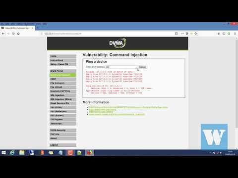 DVWA : Medium - Command injection