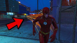 REVERSE FLASH VS FLASH EPIC RACE IN GTA 5! | gta 5 mods