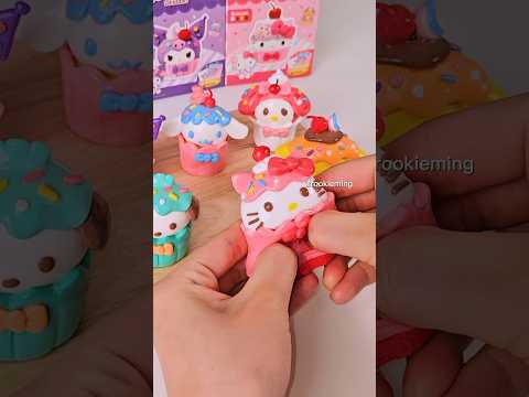옛날 왁뿌? 산리오 클레이 부수기 ASMR