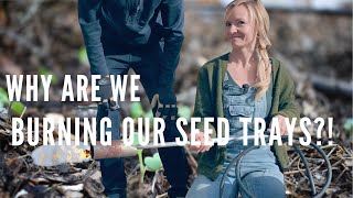 Waterproof Your Garden with Charred Wood Magic for Weather Resistance (Shou Sugi Ban seed trays!) by Regenerative Gardening with Blossom & Branch Farm 55,206 views 4 months ago 5 minutes, 41 seconds