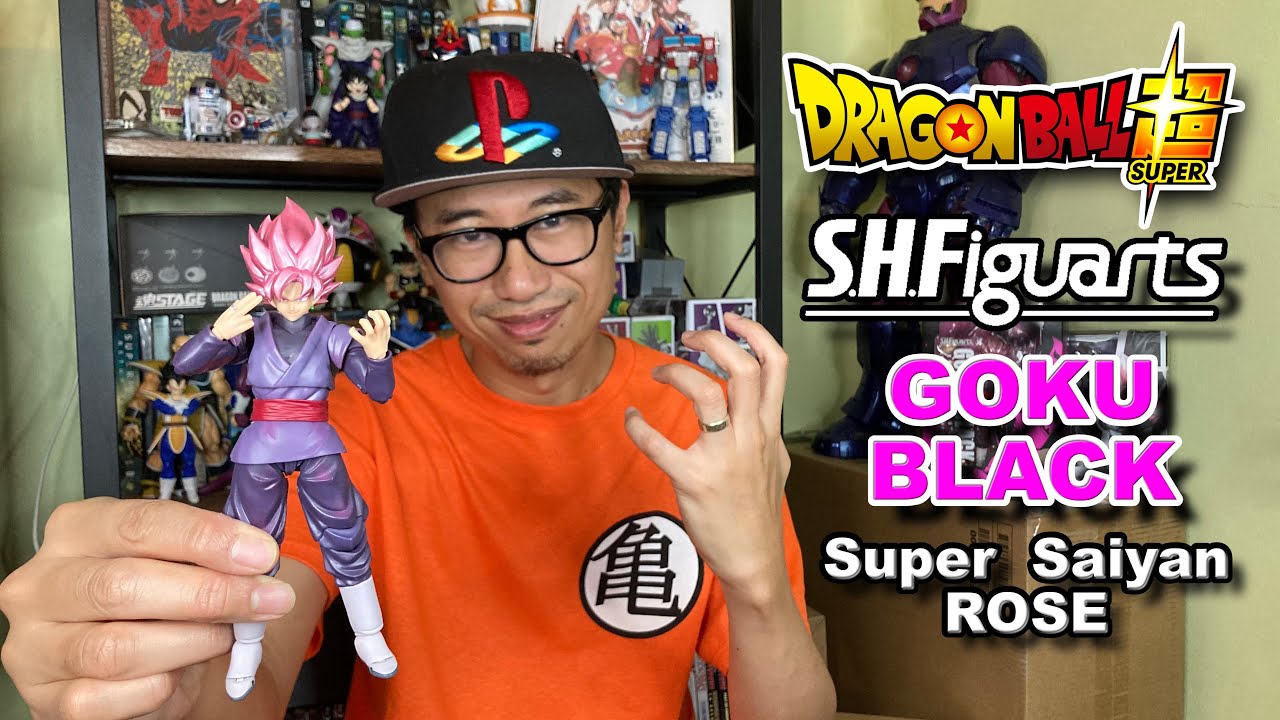 SH Figuarts Dragonball Super Goku Black Super Saiyan Rose (Version 3) unboxing and review!!!