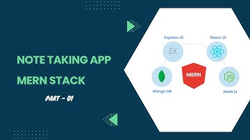 Note Taking App - Full stack development | Backend  Part - 1