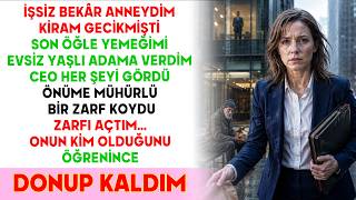 İş Görüşmesinden Önce Evsiz Bir Adamı Doyurdumceo Bana Gizemli Bir Zarf Uzattı