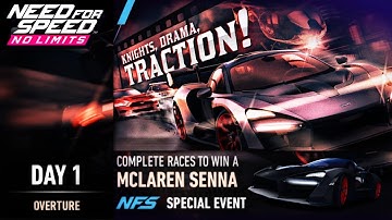 Day 1 (Overture) McLaren Senna | NFS No Limits