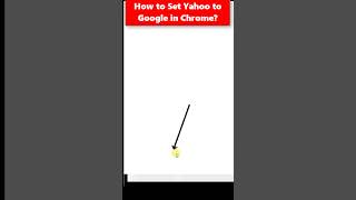 How to set Yahoo to Google in Chrome Browser || Remove Yahoo search engine from Chrome Browse