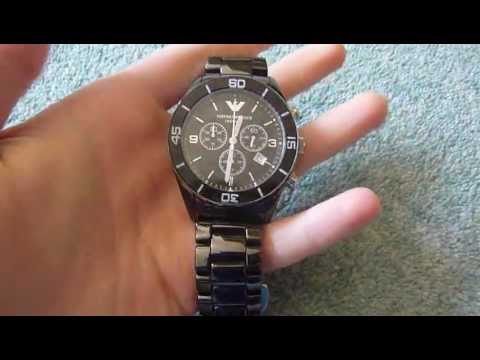 Emporio Armani AR-1421 Watch - YouTube