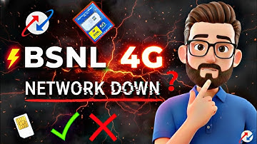 BSNL நெட்வொர்க் வேலை செய்யவில்லை. BSNL 4G நெட்வொர்க் வேலை செய்யவில்லை 👎 . BSNL நெட்வொர்க் பிரச்சனை 😞. BSNL சேவை இல்லை#bsnl#issue
