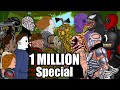 1 Million Subscribers special - Drawing cartoons 2: Monster (Skillet)