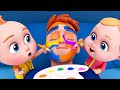 幸せな歌 | パパを動物のように見せる| Let's Make Daddy Pretty | 子供の歌と童謡 | こどものうた | Pulka - 子どもの童謡