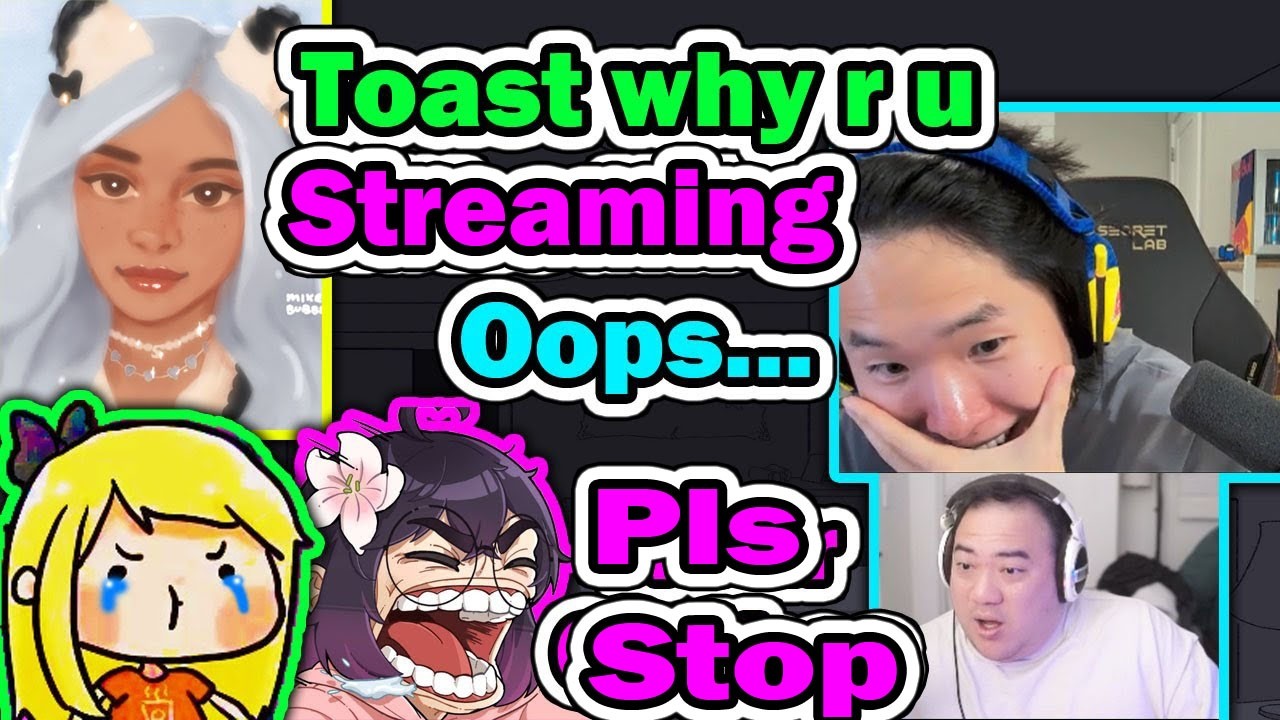 Toast Accidentally Left his Discord Cam on & showed Everything - YouTube