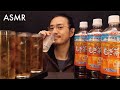 【ASMR】「健康ミネラル むぎ茶（伊藤園）」をゴクゴク飲む音【飲料】