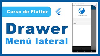 Menú Lateral - Drawer (Curso de Flutter Gratis)