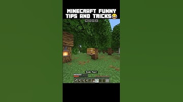 Minecraft Tips and tricks😂❤@IMTIYANO #shorts#minecraft#funny#viral#short
