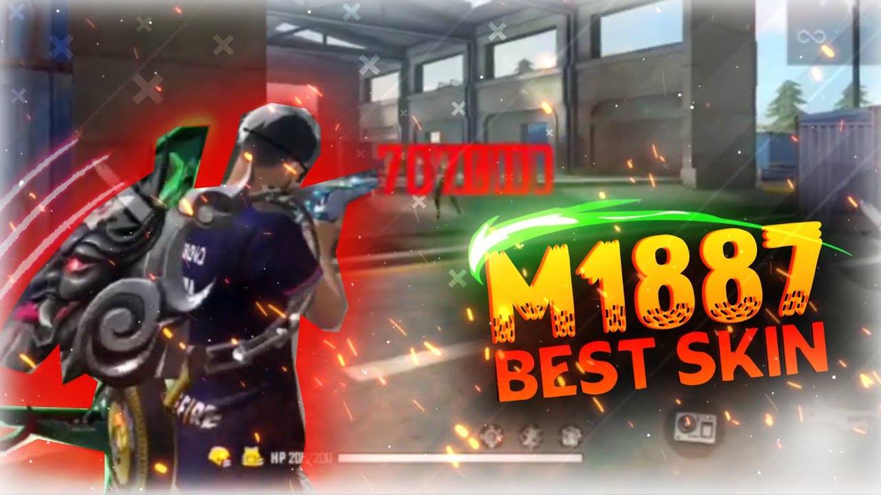 Best M1887 Skin For Onetap Headshot. OneShooter FF