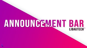 Add Announcement Bar (FREE Shopify App) The best way to show announcements that drive sales