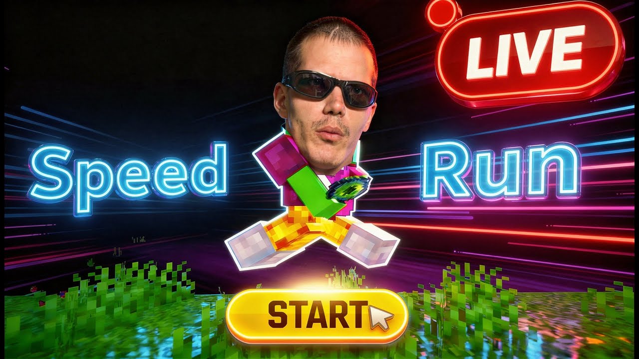 LIVE: WORLD RECORD MINECRAFT SPEEDRUN ATTEMPT - Beating 6:50 - YouTube