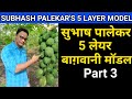 SUBHASH PALEKAR 5 LAYER MODEL | PART3 | SUBHASH PALEKAR NATURAL FARMING | SPNF | MULTI LAYER FARMING